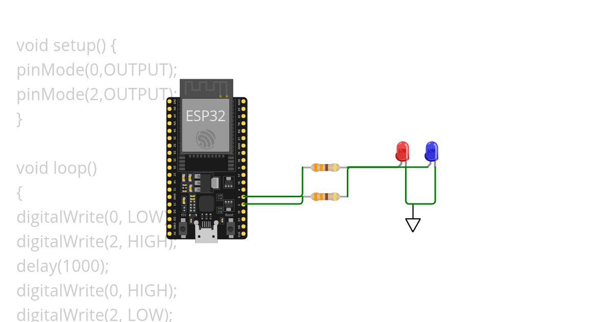 2LED simulation