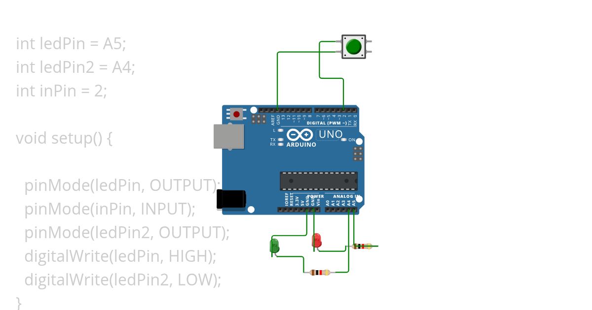 button 2 lamp simulation