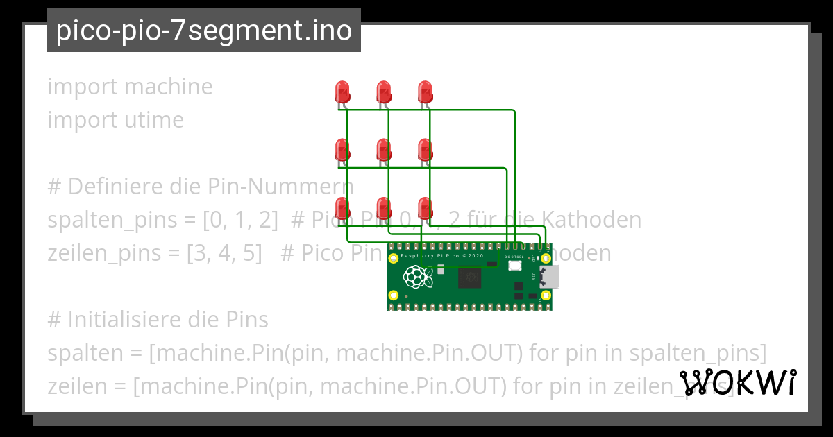 Pico Pio 7segment Ino Wokwi Esp32 Stm32 Arduino Simul 9795