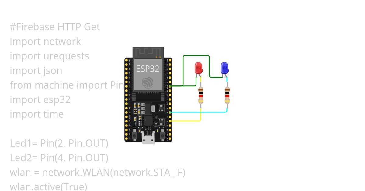 firebase LED simulation