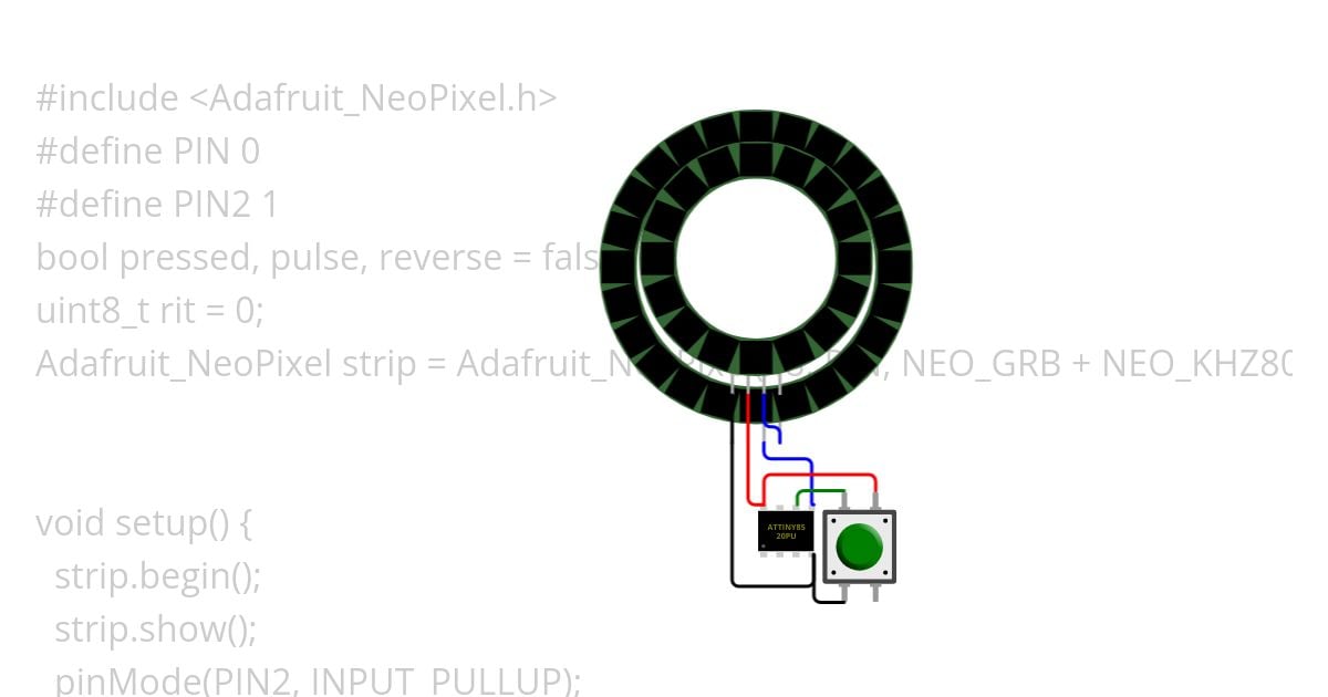 neopixel protogen simulation