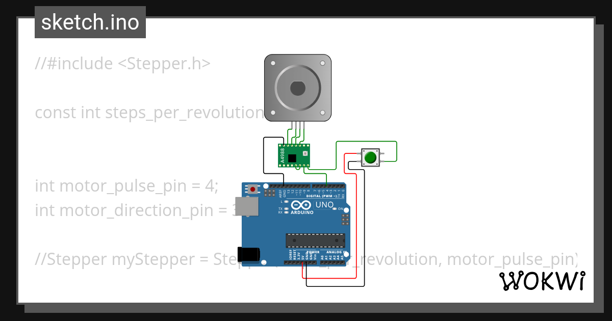 motor_test_1 - Wokwi ESP32, STM32, Arduino Simulator