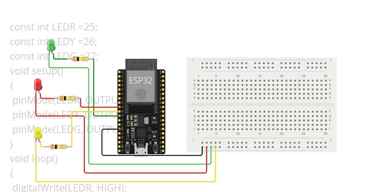 task 4 : traffic light simulation