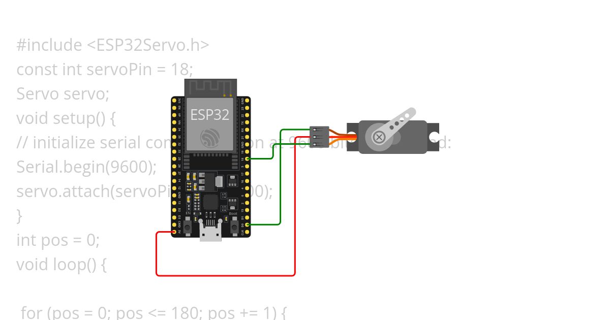 task 8 : servo motor simulation