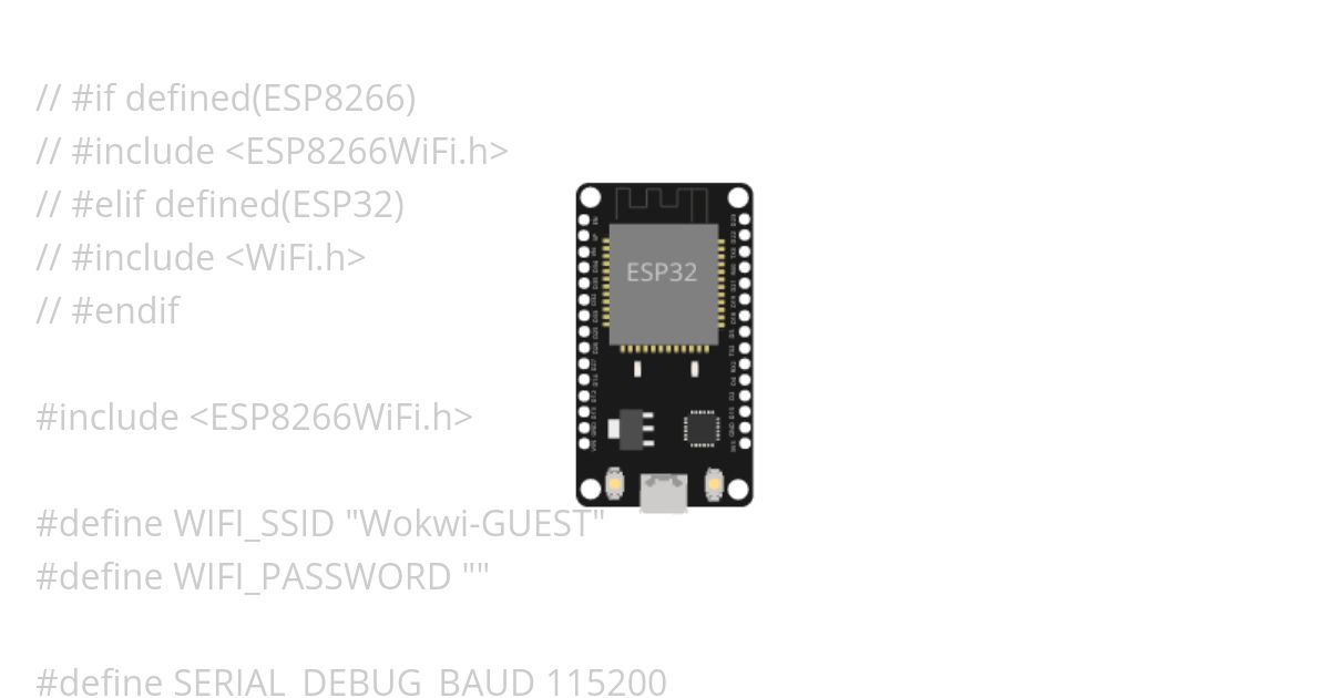 ESP8266 ESP8266WiFi simulation