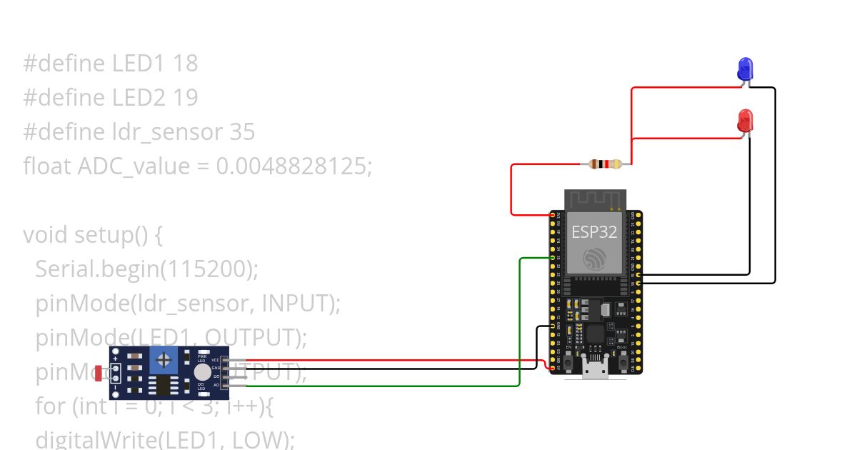 Lesson5.2_IF_Else_With_Analog Input_ LDR _Output 2 LED Pattern simulation