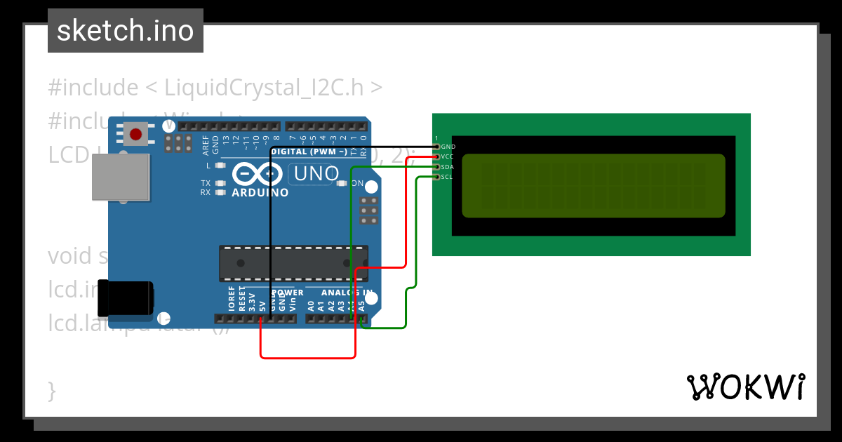 lcd - Wokwi ESP32, STM32, Arduino Simulator