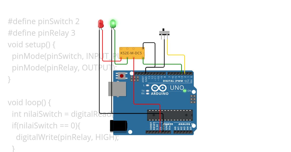 Simulasi Relay simulation