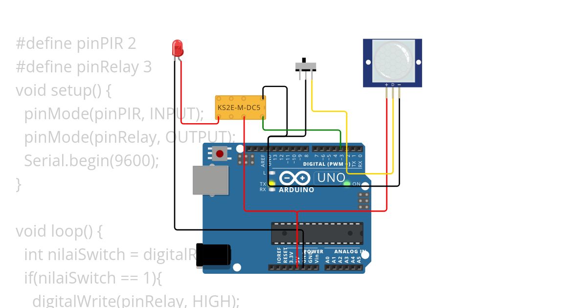 Praktik Arduino, Relay dan PI simulation