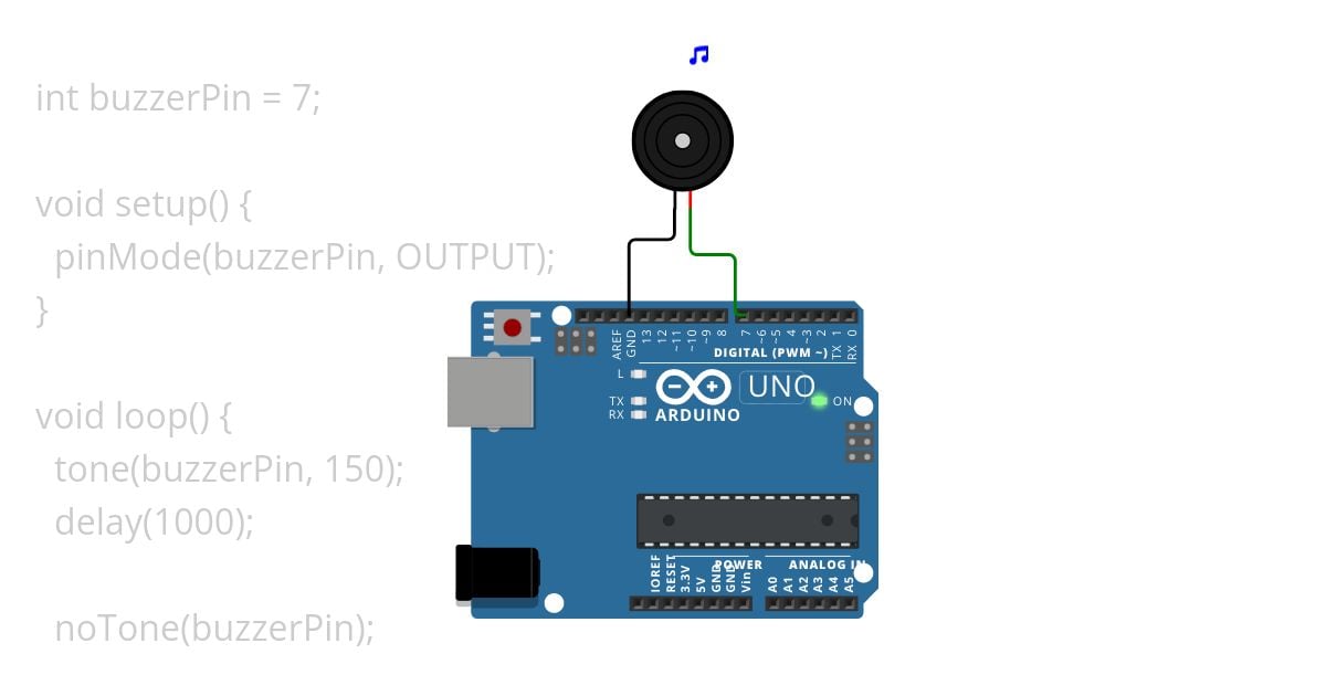 buzzer simulation