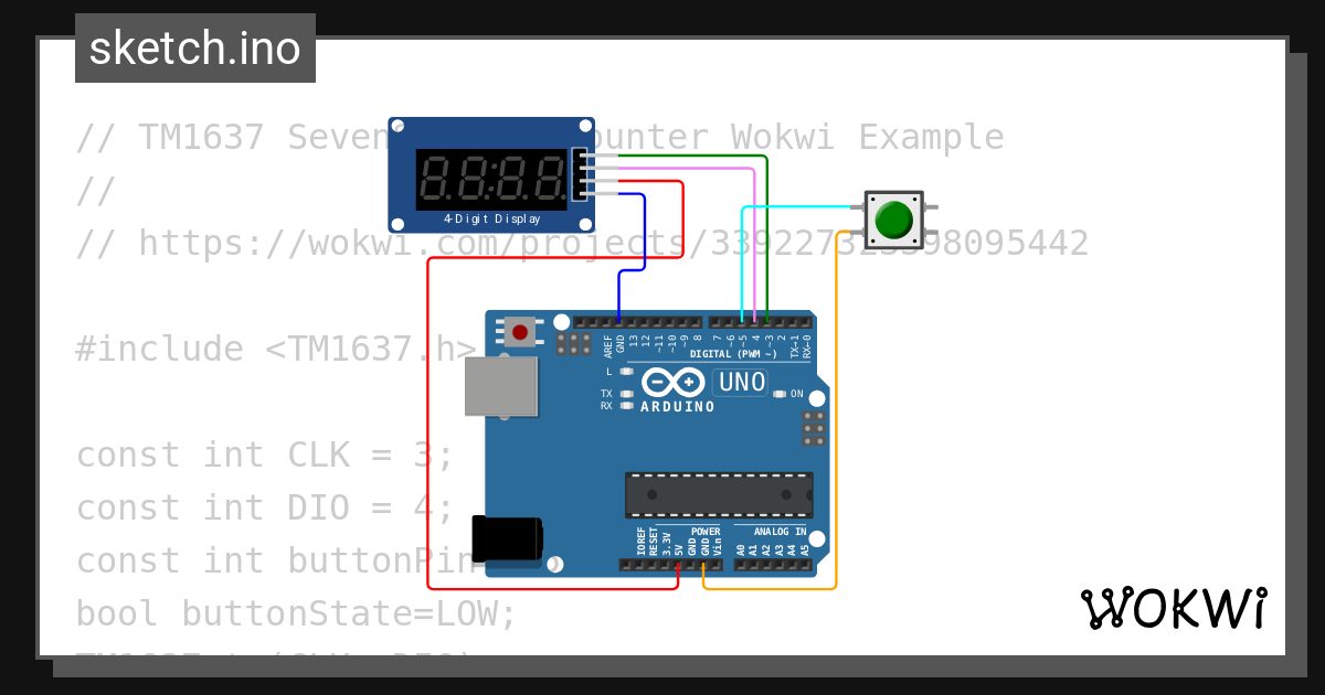 Stopwatch wokwi esp32 stm32 arduino simulator