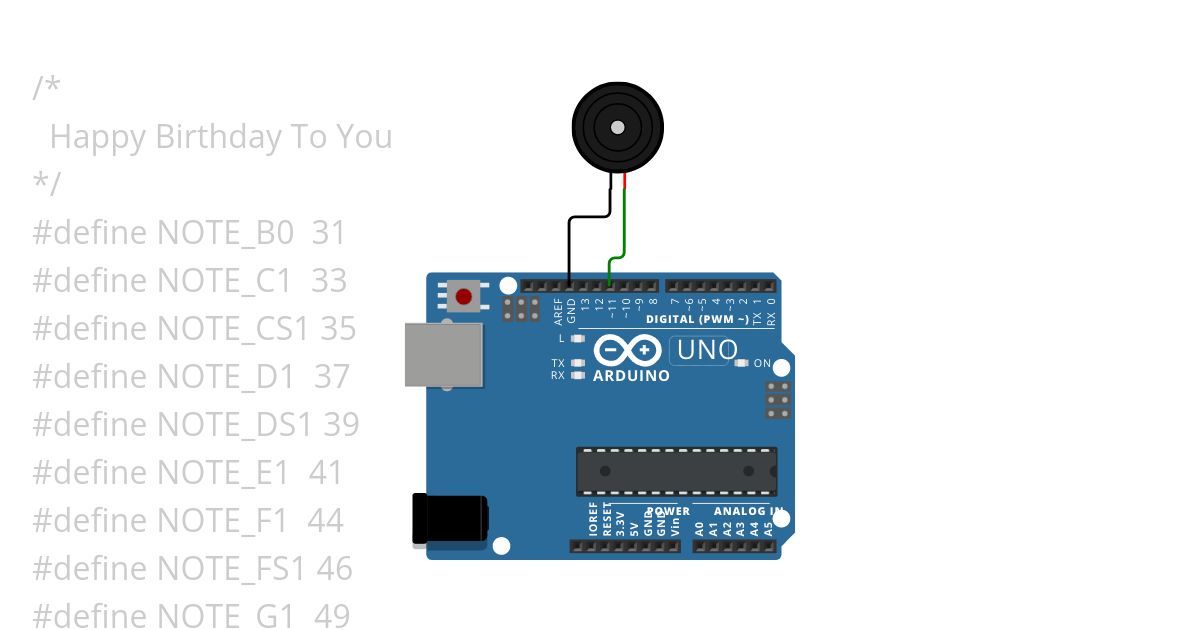 Buzzer-song challenge simulation