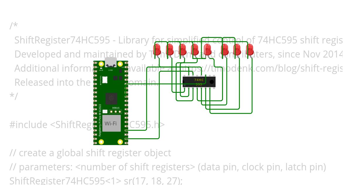shift register simulation