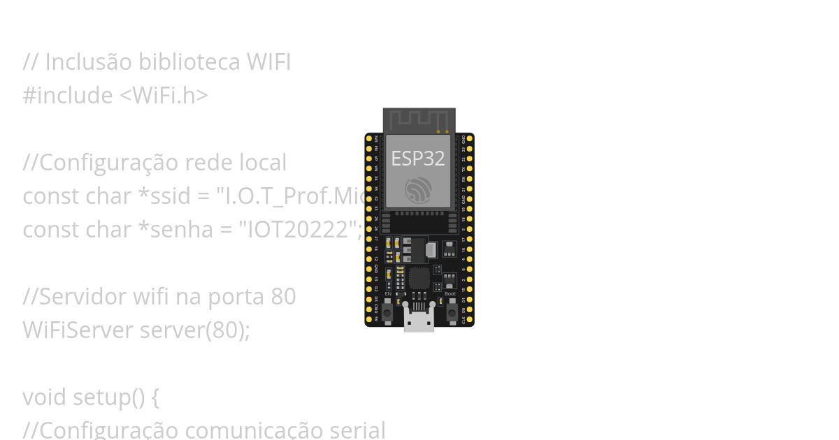 Conexão com wifi simulation