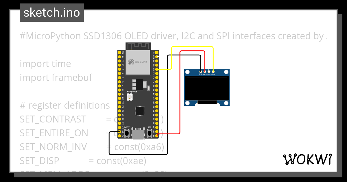 Ssd1306 Py Wokwi Esp32 Stm32 Arduino Simulator 4203