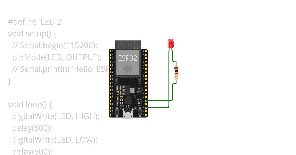 ex1 ESP32 simulation