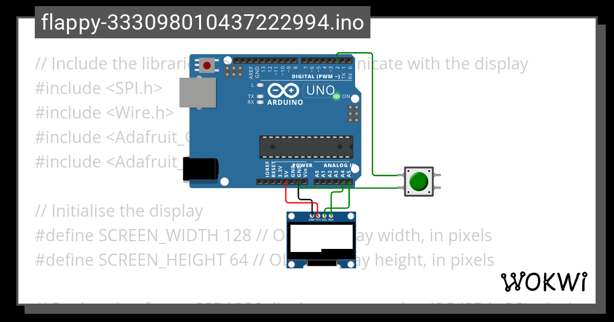 Playable Flappy Bird – With Variables