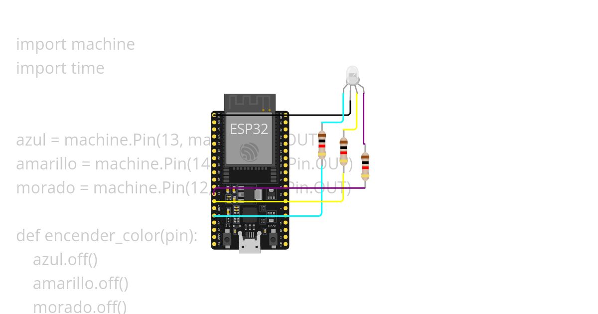 ESP32(LED RGB) simulation