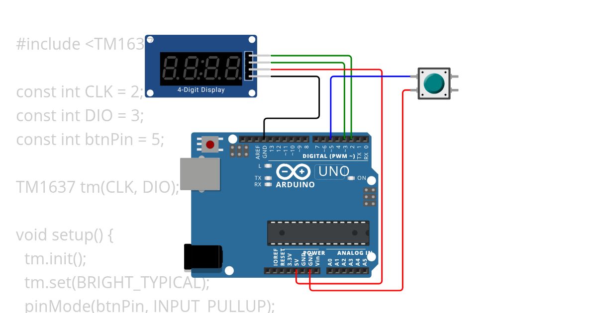 controlled with clock simulation