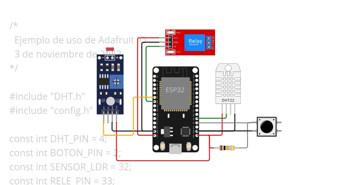 Adafruit IO simulation