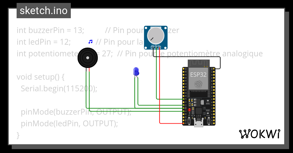 Pot Wokwi Esp32 Stm32 Arduino Simulator 