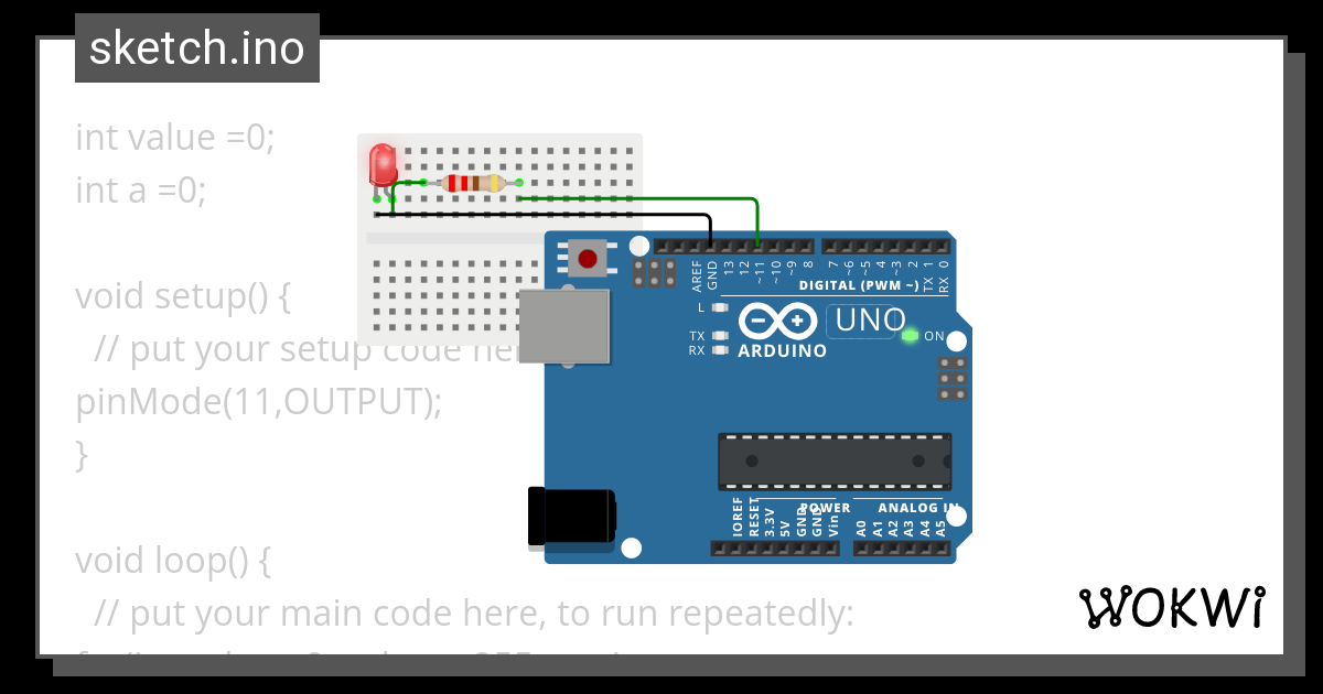 Arduino Task - Wokwi ESP32, STM32, Arduino Simulator