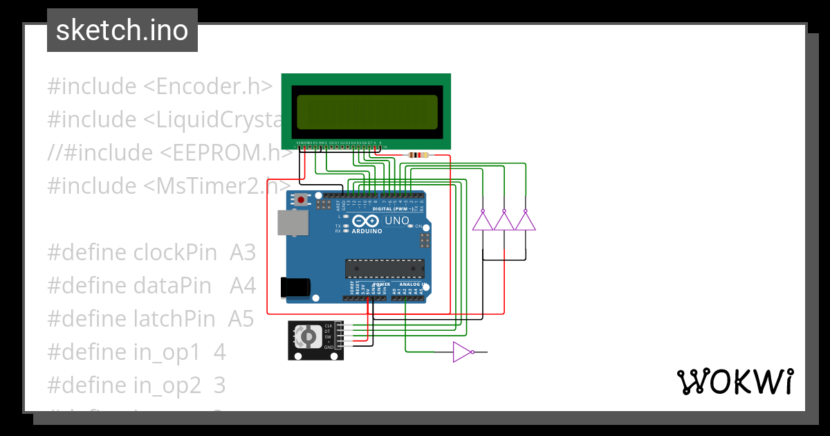 M62446FP - Wokwi ESP32, STM32, Arduino Simulator