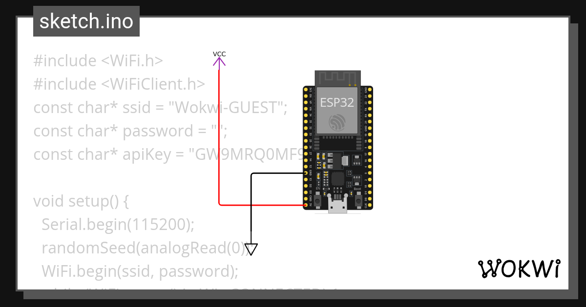 Wokwi - Online ESP32, STM32, Arduino Simulator