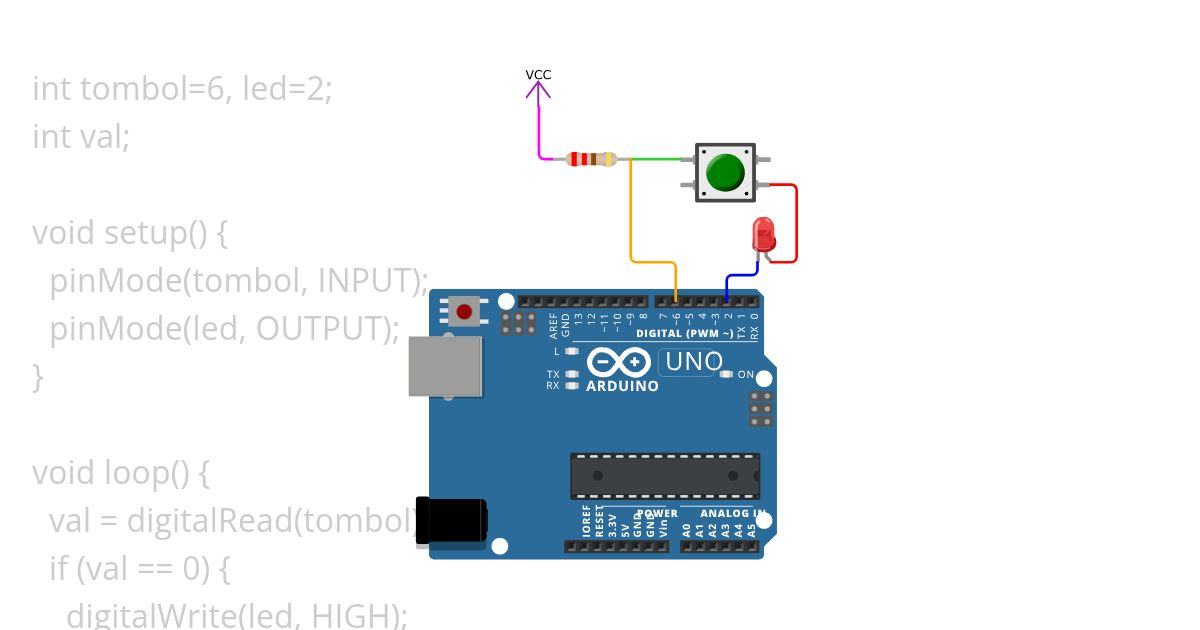  PushButt without GND simulation