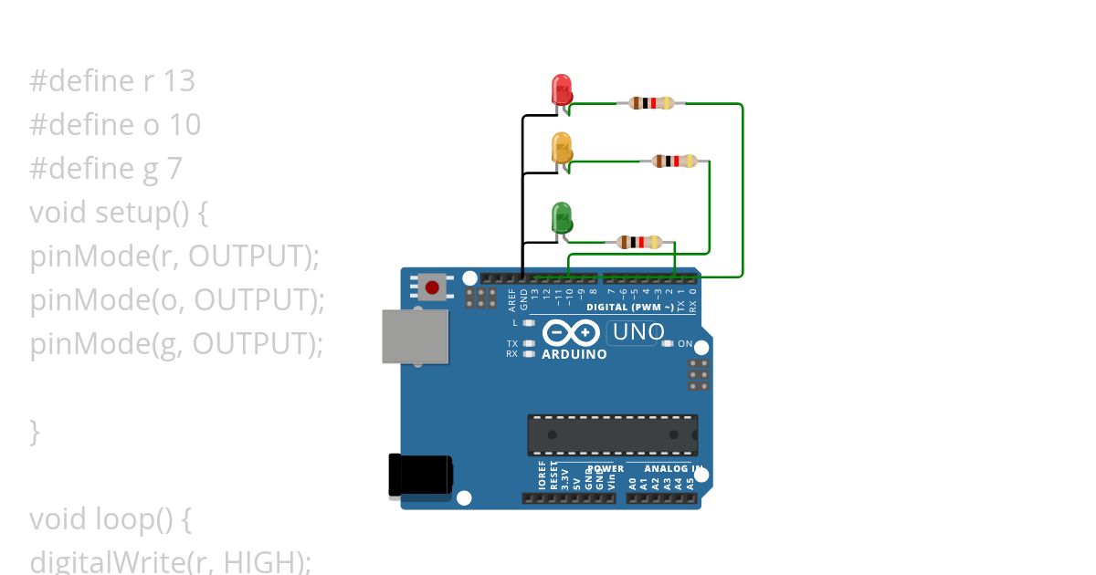 traffic light simulation