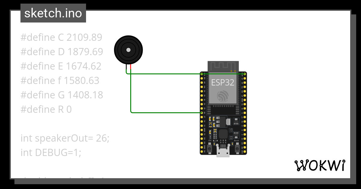 Tone Wokwi Esp32 Stm32 Arduino Simulator