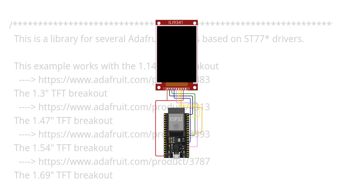 ESP32_ST7789_Init simulation