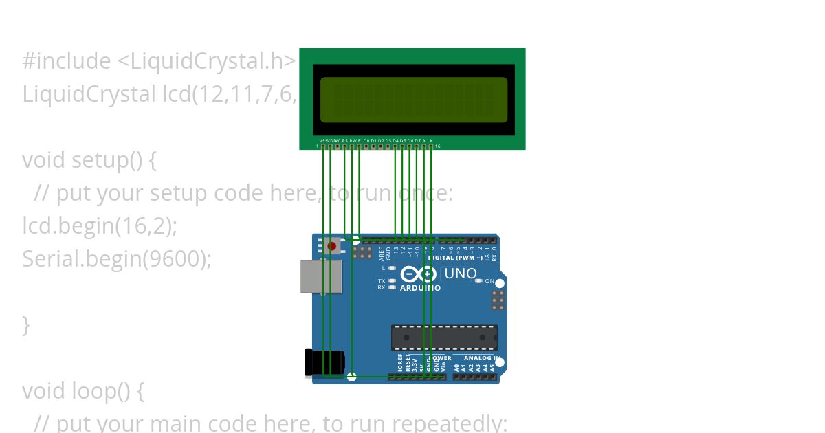 Simple LCD Copy simulation