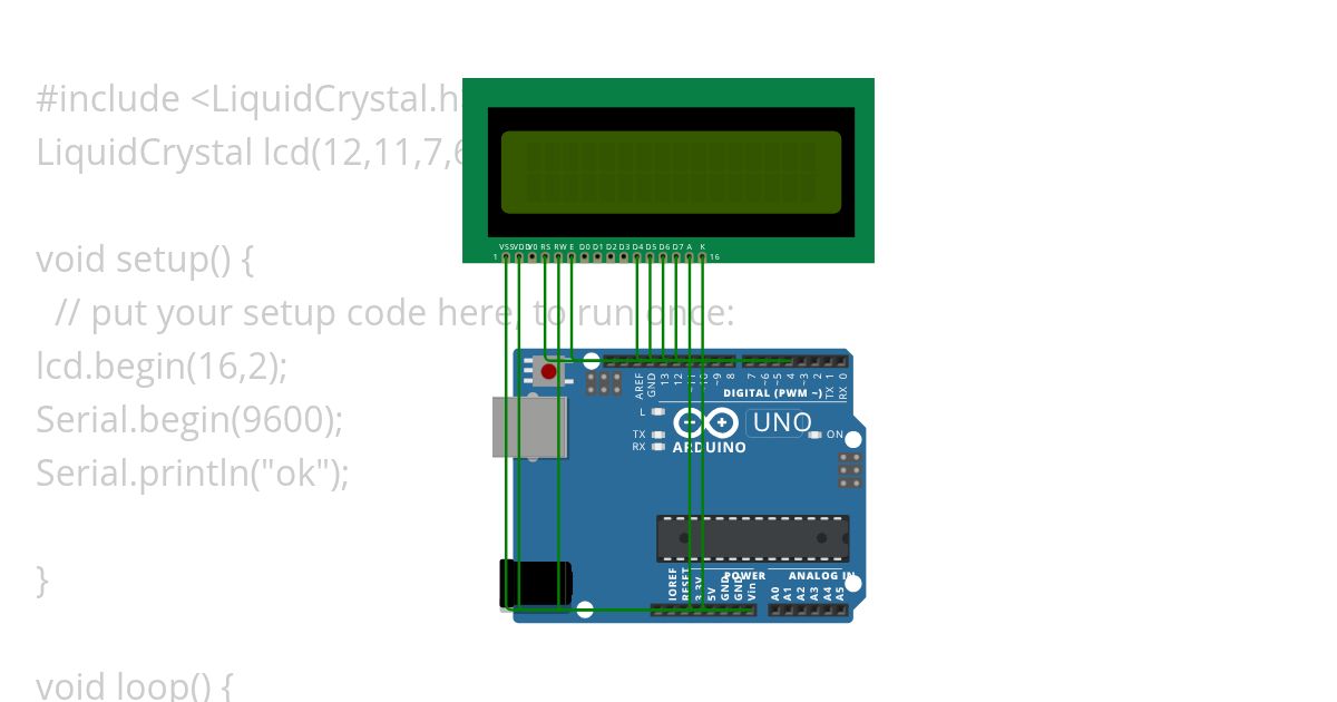 Simple LCD Copy simulation