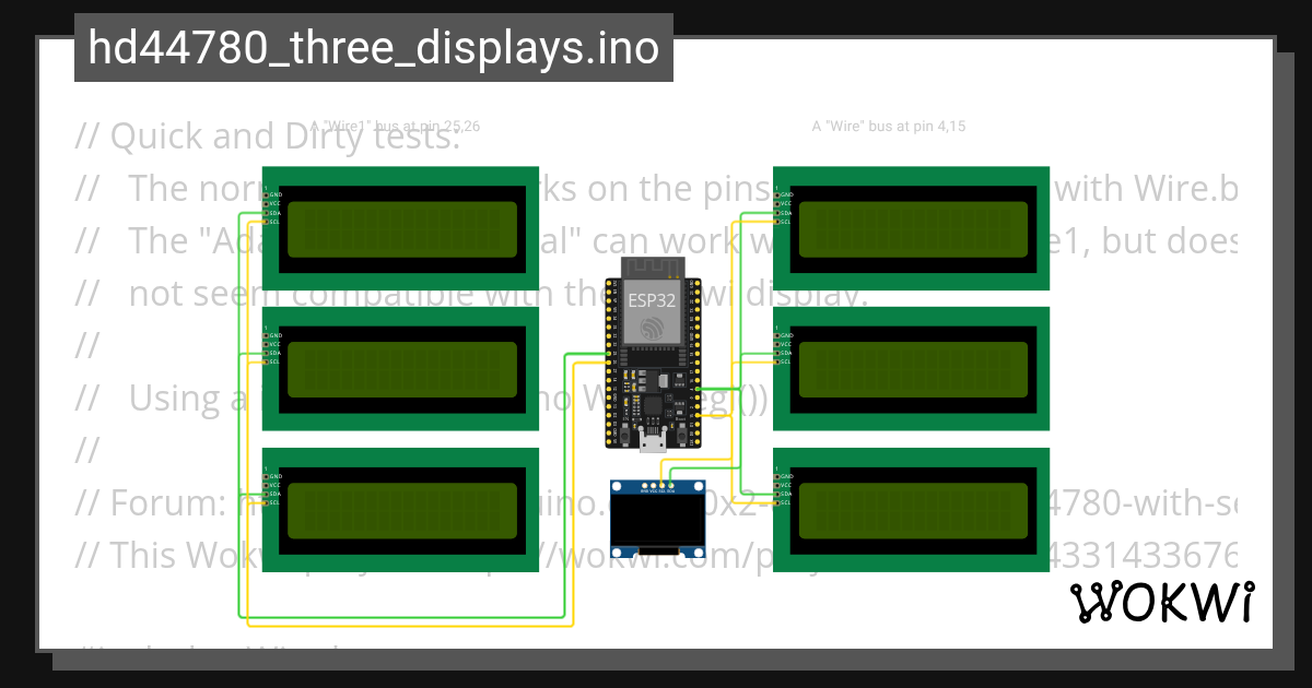 Wokwi Online ESP32 STM32 Arduino Simulator