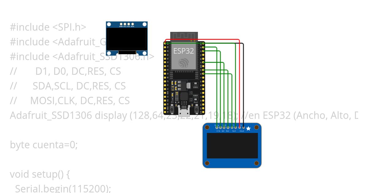 Pantalla OLED Copy simulation
