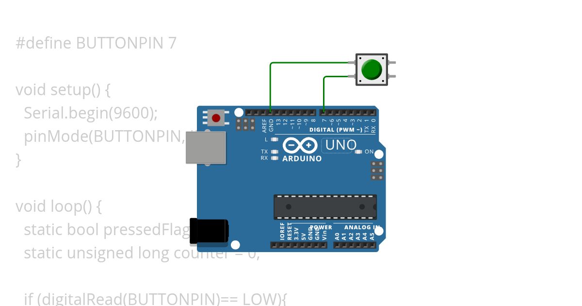Buttonpressed simulation