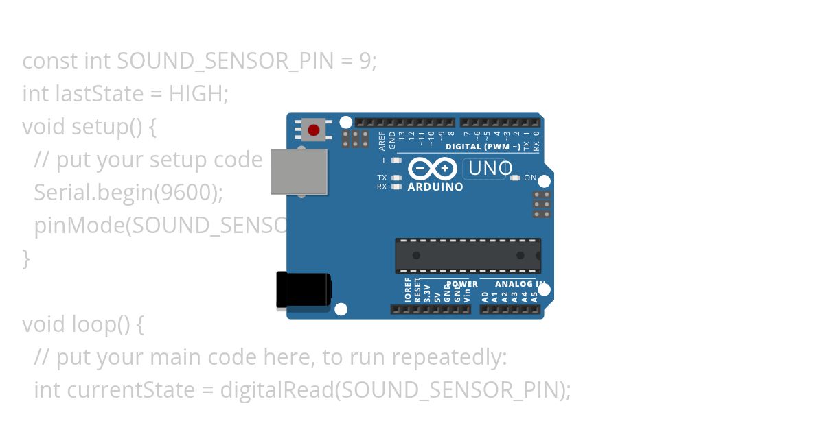 Sound Sensor simulation