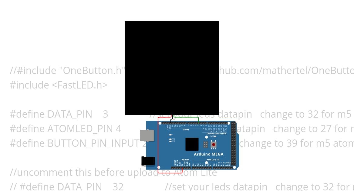 Splendida256 only RANDOM Palletes Firmware esp32AtomLite .ino Copy simulation