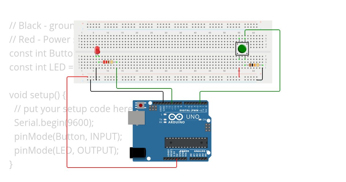 Push Buttons simulation