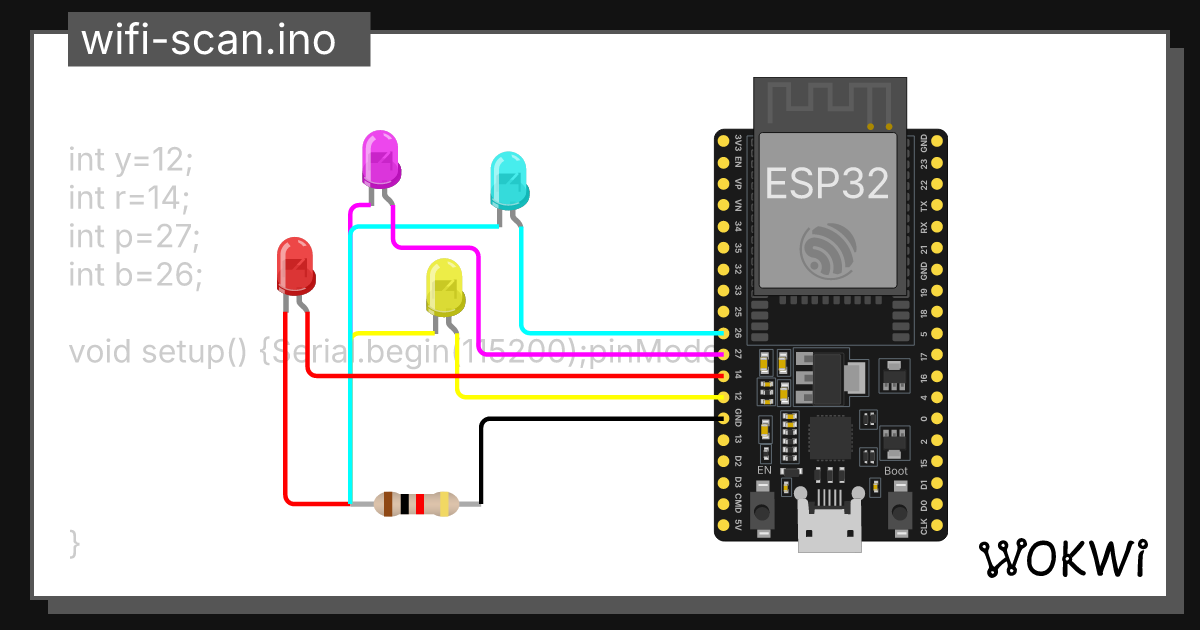 Wokwi - Online ESP32, STM32, Arduino Simulator