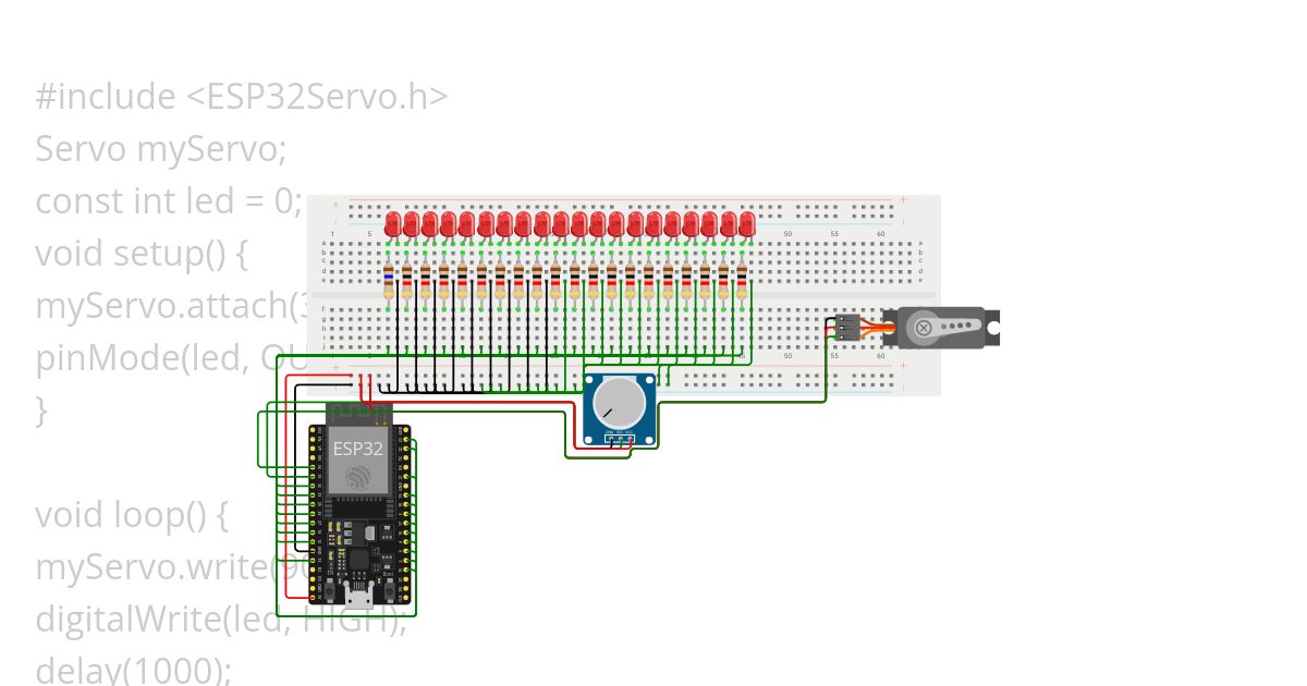 ESP32 Project 1 simulation