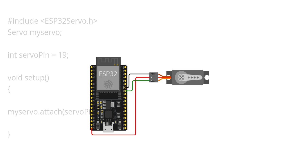 ESP32 Servo (Alt) simulation