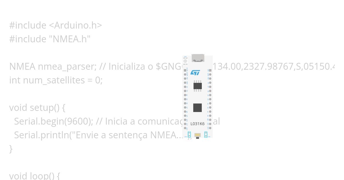 NMEA-parse simulation