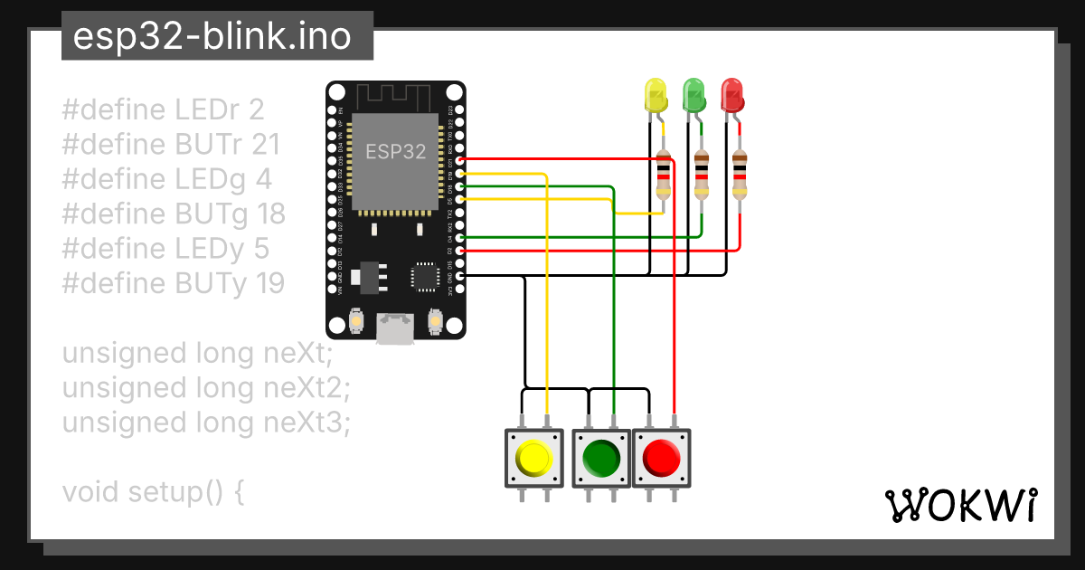 Wokwi - Online ESP32, STM32, Arduino Simulator