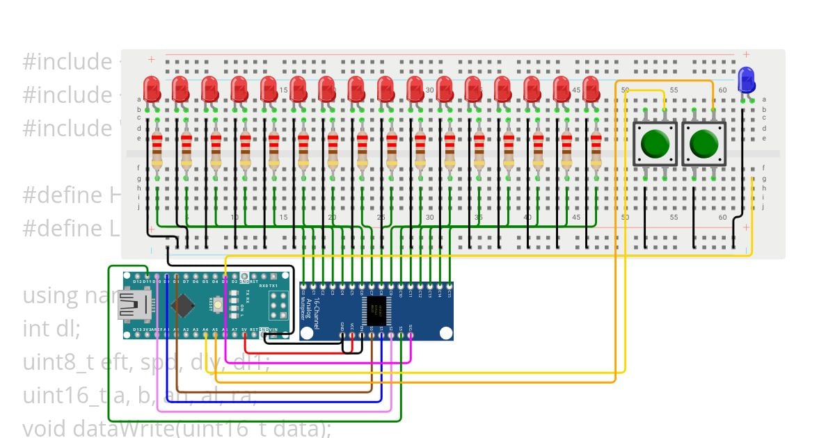 nano mux 16ch tes 1 simulation