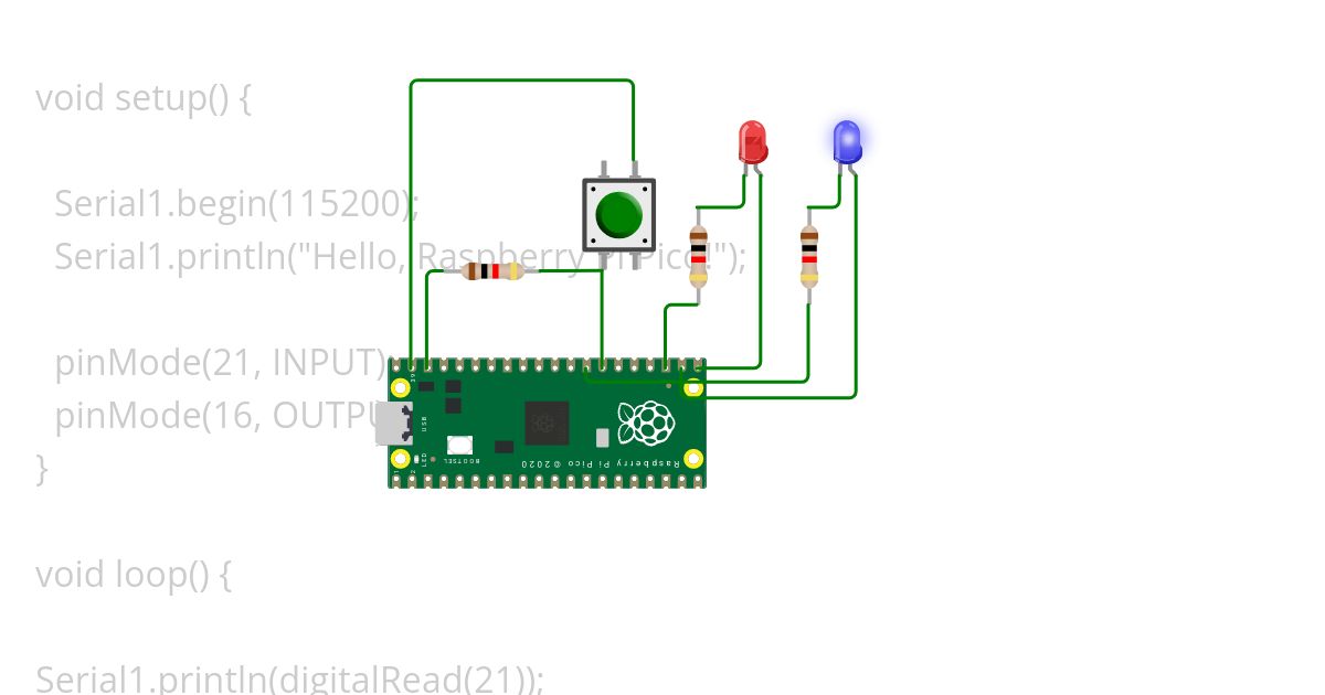 PUSH BUTTON simulation