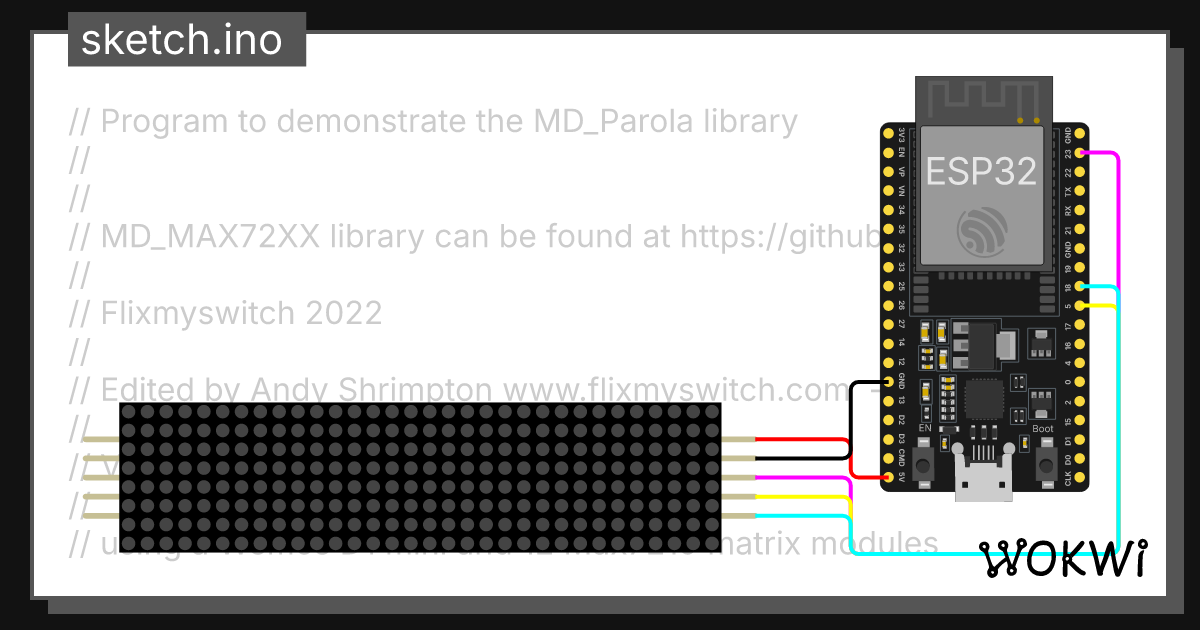 Wokwi online esp32 stm32 arduino simulator