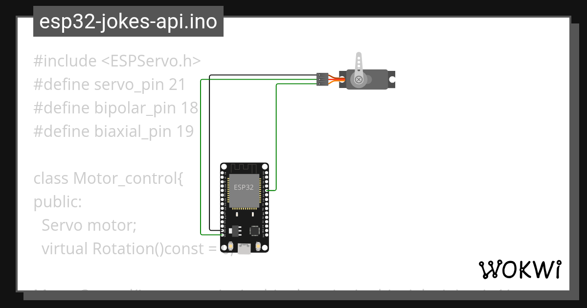 all_moto - Wokwi ESP32, STM32, Arduino Simulator