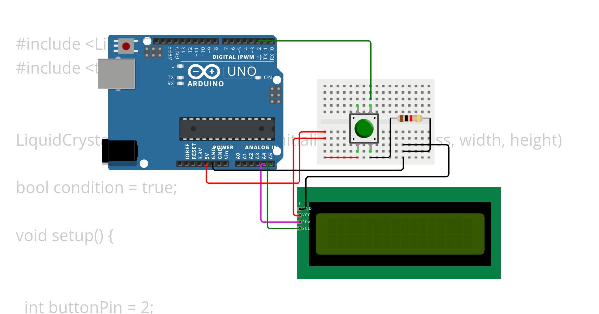 DINO GAME IN ARDUINO (TRIAL 1) Copy (12) simulation